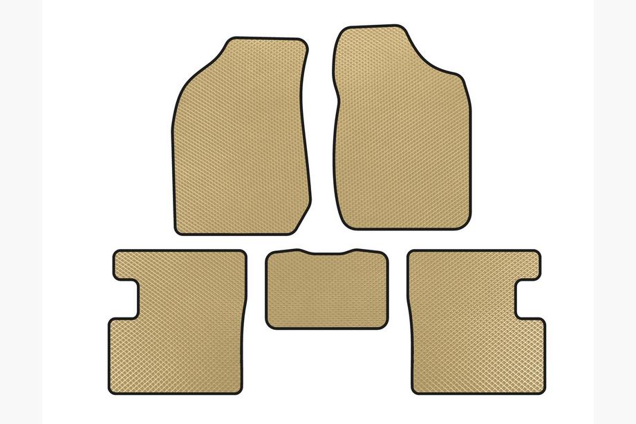 BYD F3 2005-2013 Tappetini EVA (SD, Beige) Image