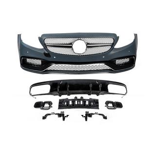 Kit estetico con diffusore per Coupe (AMG C63-design 2014-2018) Mercedes C-сlass W205 2014-2021 foto 1