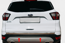 Ford Kuga/Escape 2013-2019 Modanatura bagagliaio acciaio inox foto 3