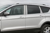 Ford Kuga/Escape 2013-2019 Modanature Montanti Porta in Acciaio Inox foto 1