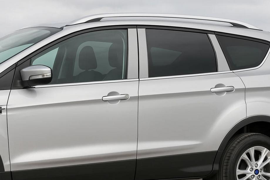 Ford Kuga/Escape 2013-2019 Modanature Montanti Porta in Acciaio Inox Image