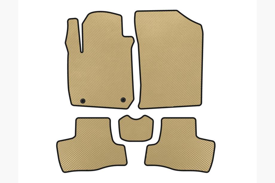 BYD F0 2008-2014 Tappetini EVA (Beige) Image
