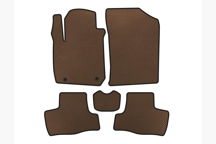 BYD F0 2008-2014 Tappetini EVA (Marrone) Image