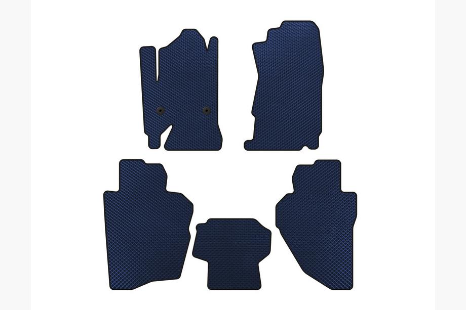 Chevrolet Silverado 2013-2019 Tappetini EVA (Blu) Image