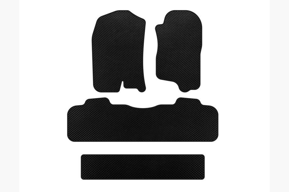 Chevrolet Tahoe 2007-2014 Tappetini EVA (3 File, 2007-2014, Nero) Foto 1