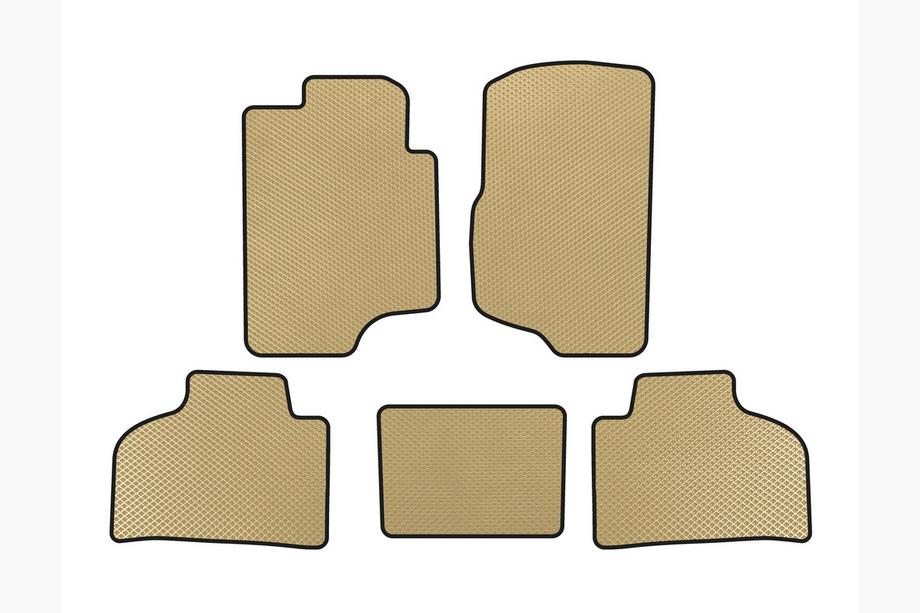 Chevrolet Silverado 2007-2013 Tappetini EVA (Beige) Image