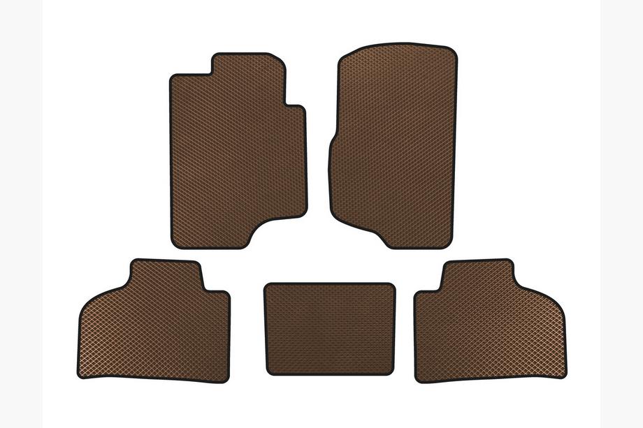 Chevrolet Silverado 2007-2013 Tappetini EVA (Marrone) Image