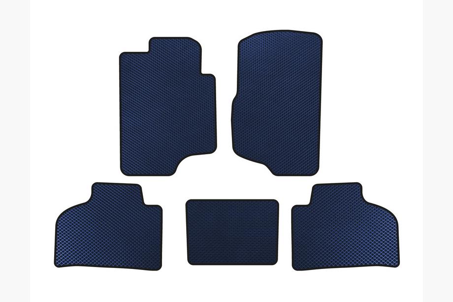 Chevrolet Silverado 2007-2013 Tappetini EVA (Blu) Image