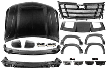 Cadillac Escalade 2020- Kit carrozzeria LRT Carbon foto 4