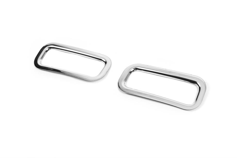 Ford Custom 2013-2022 Cornici per riflettori posteriori (2 pz, acciaio inox) Carmos - Acciaio Inox Turco Foto 3