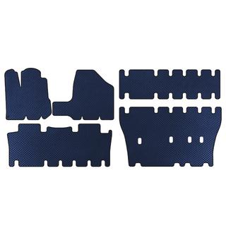 Tappetini EVA (3 File, Blu)
