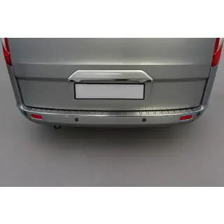 Modanatura cromata sopra la targa (senza telecamera, acciaio inox) foto 1