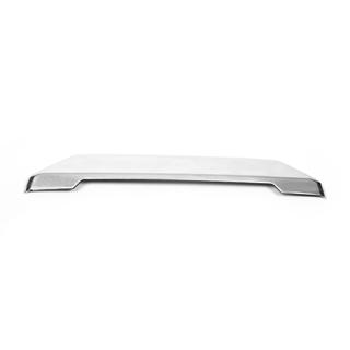 Modanatura cromata sopra la targa (senza telecamera, acciaio inox) Ford Custom 2013-2022 foto 2