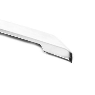 Modanatura cromata sopra la targa (senza telecamera, acciaio inox) Ford Custom 2013-2022 foto 4