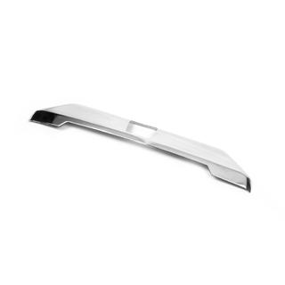 Modanatura cromata sopra la targa (per telecamera, acciaio inox) Ford Custom 2013-2022 foto 3