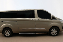 Ford Custom 2013-2022 Modanature inferiori finestrini (8 pz, Acciaio inox) foto 1