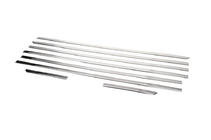 Ford Custom 2013-2022 Modanature inferiori finestrini (8 pz, Acciaio inox) foto 3