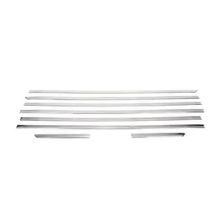 Modanature inferiori finestrini (8 pz, Acciaio inox) foto 2