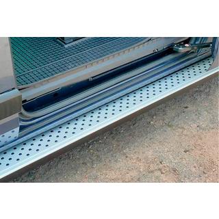 Pedane Laterali Allmond Grey (2 pz, Alluminio) Ford Custom 2013-2022 foto 2