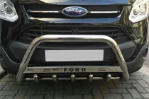 Ford Custom 2013-2022 Protezione Anteriore WT004 (Acciaio Inox) foto 1