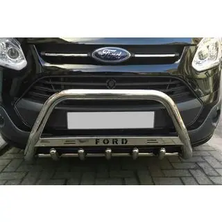 Protezione Anteriore WT004 (Acciaio Inox) Ford Custom 2013-2022 foto 1