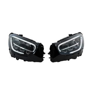 Fari anteriori LED High Performance (2 pz, con centraline) Mercedes GLC X253 2015-2022 foto 4