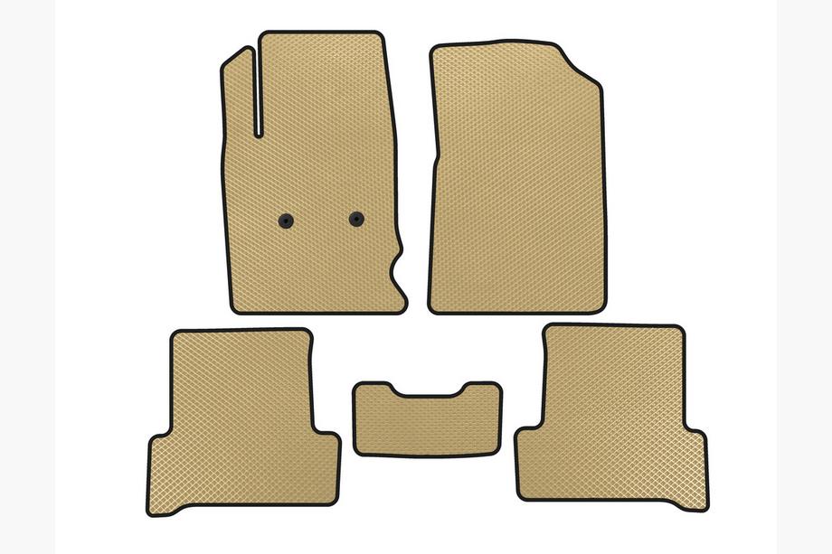 Chevrolet Colorado 2012–2022 2012-2022 Tappetini EVA (Beige) Image