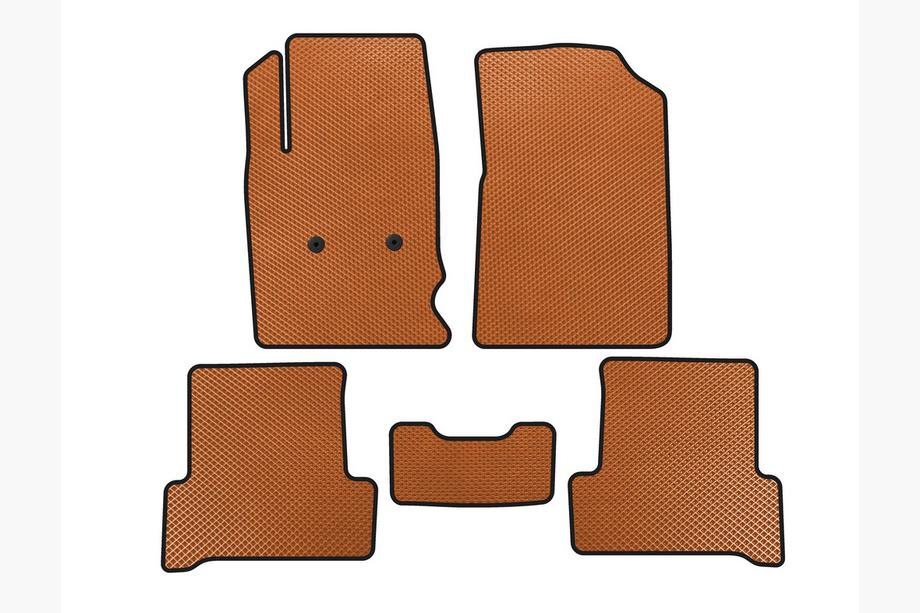 Chevrolet Colorado 2012–2022 2012-2022 Tappetini EVA (Arancione) Image