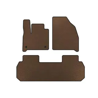 Tappetini EVA (2 pezzi, Marrone)