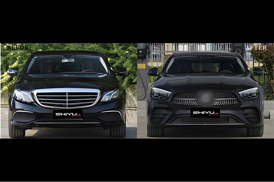 Mercedes E-class W213 2016-2023 Kit Restyling AMG-Line 2024 Foto 3