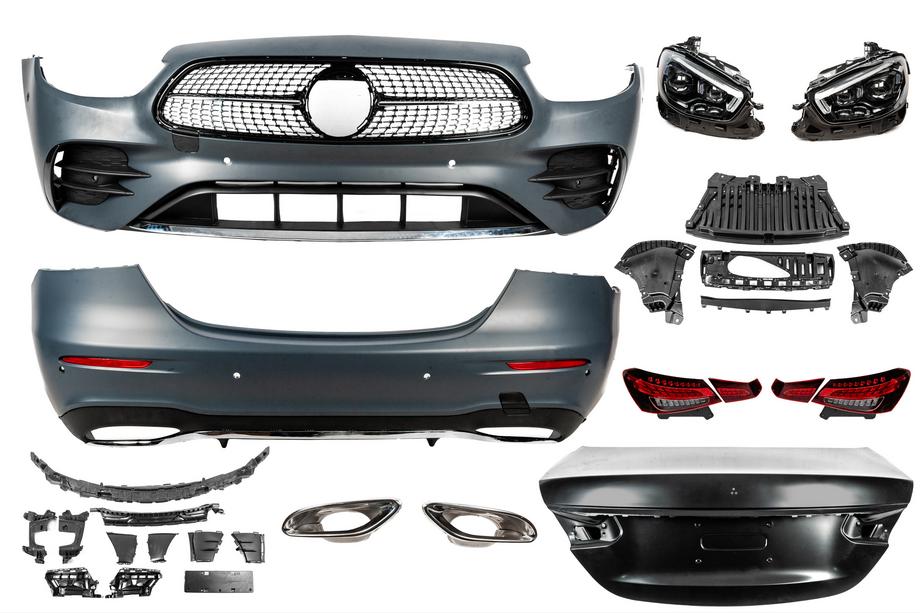 Mercedes E-class W213 2016-2023 Kit Restyling AMG-Line 2024 Foto 2
