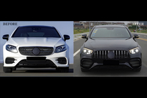 Mercedes E-class coupe C238 2016-2024 Kit carrozzeria restyling stile AMG E63 2024 foto 1