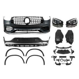 Kit restyling per GLC63 2022 Mercedes GLC coupe C253 2016-2023 foto 1