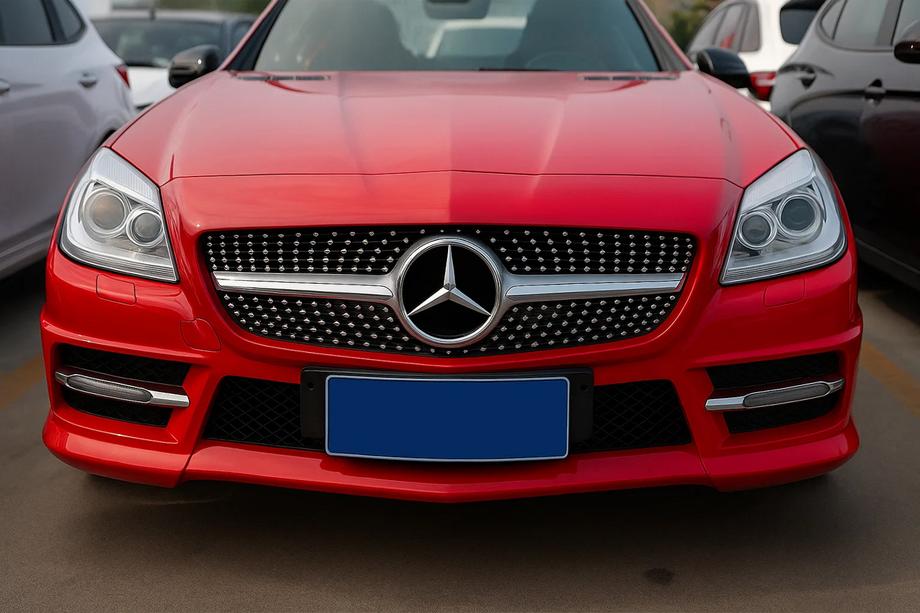 Mercedes SLK R172 2011-2016 Griglia Anteriore Diamond Black Image