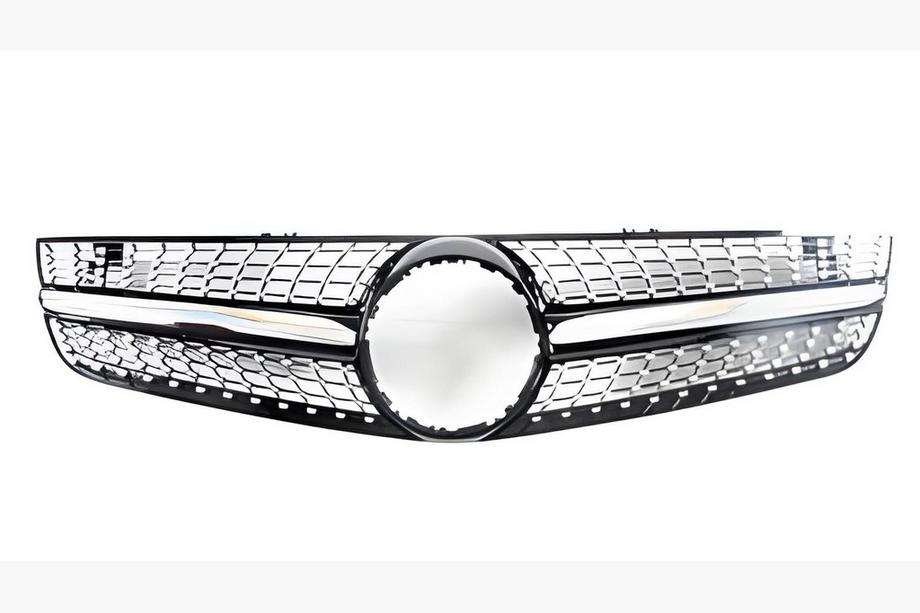 Mercedes SL R230 2001-2011 Griglia Anteriore Diamond Black (2008-2011) Foto 2