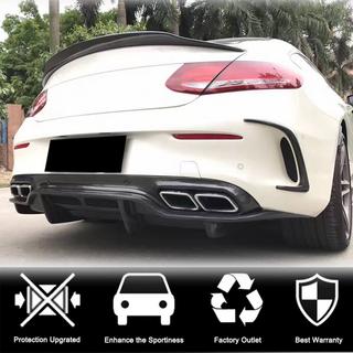 Diffusore Posteriore V2 (per Coupé/Cabriolet C63 AMG 2015-2019, Carbonio) foto 2