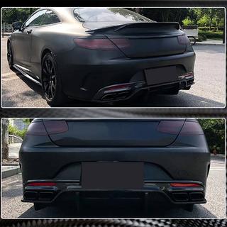 Diffusore Posteriore V2 (per Coupé/Cabriolet C63 AMG 2015-2019, Carbonio) foto 4