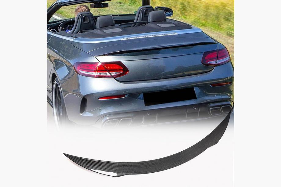Mercedes C-class W205 2014-2021 Spoiler (Cabrio, Carbonio) Foto 1