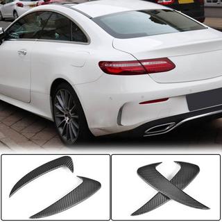 Estensioni Paraurti Posteriore V1 (per Coupe/Cabriolet Base/AMG-Line/C43 AMG 2015-2019, Carbonio) foto 1