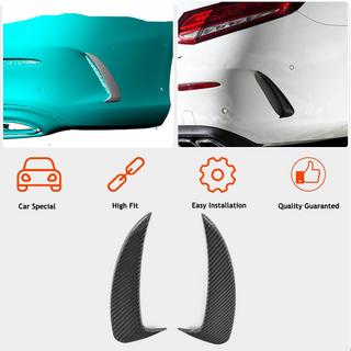 Estensioni Paraurti Posteriore V1 (per Coupe/Cabriolet Base/AMG-Line/C43 AMG 2015-2019, Carbonio) foto 2