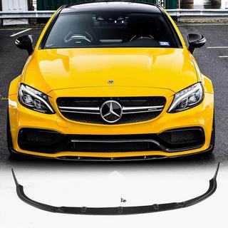 Labbro anteriore V1 per paraurti (Coupé/Cabriolet C63 AMG 2015-2019, Carbonio) foto 1