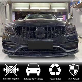 Labbro anteriore V1 per paraurti (Coupé/Cabriolet C63 AMG 2015-2019, Carbonio) foto 2