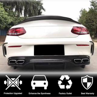 Coperture paraurti posteriore (per Coupé/Cabriolet C63 AMG 2015-2019, Carbonio) foto 2