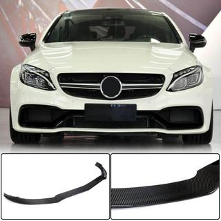 Labbro anteriore V3 per paraurti (Coupé/Cabriolet C63 AMG 2015-2019, Carbonio) foto 1