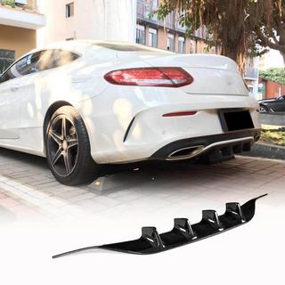 Diffusore posteriore paraurti per AMG-Line / C43 AMG Coupé/Cabrio 2015-2019, Carbonio foto 1