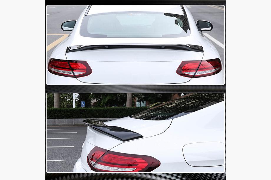Mercedes C-class W205 2014-2021 Spoiler V1 Coupé 2015-2019 Carbonio Foto 4