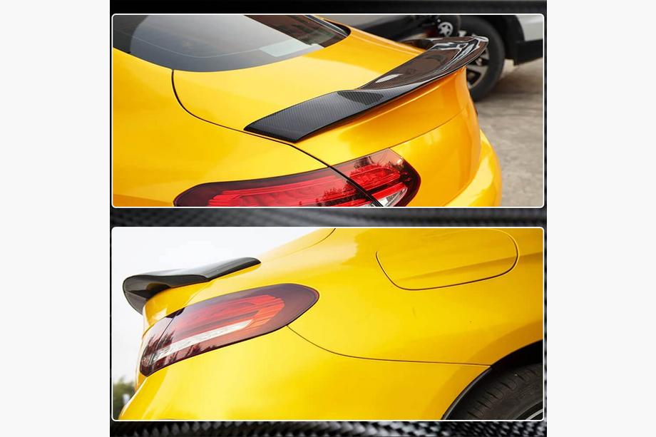 Mercedes C-class W205 2014-2021 Spoiler V1 Coupé 2015-2019 Carbonio Foto 5