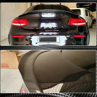 Spoiler V4 (per Coupé 2015-2019, Carbonio) foto 3