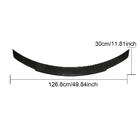 Mercedes C-class W205 2014-2021 Spoiler V7 (per Coupé 2015-2019, Carbonio) foto 6