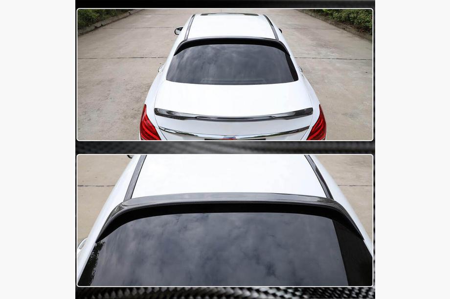 Mercedes C-class W205 2014-2021 Visiera (per SD 2015-2019, Carbonio) Foto 3